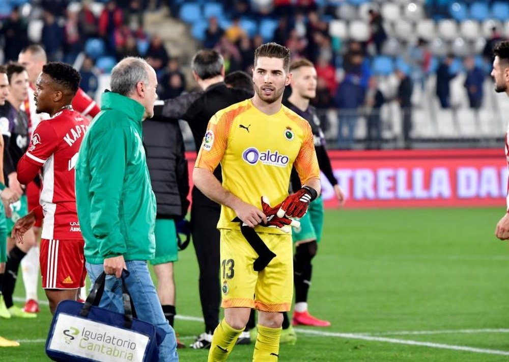 Luca Zidane pode defender algum gol francês. EFE/Carlos Barba