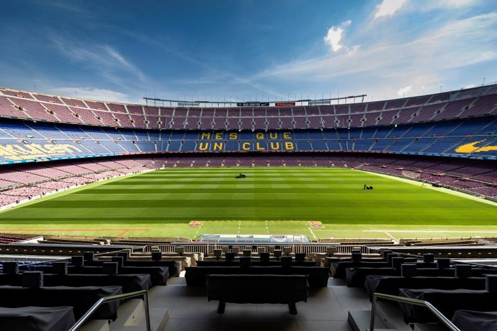The Camp Nou could have fans back. EFE