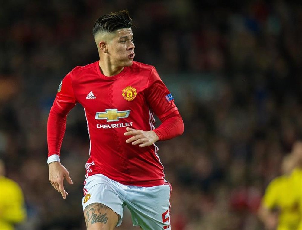 Marcos Rojo est bien sur le départ de Man United. EFE