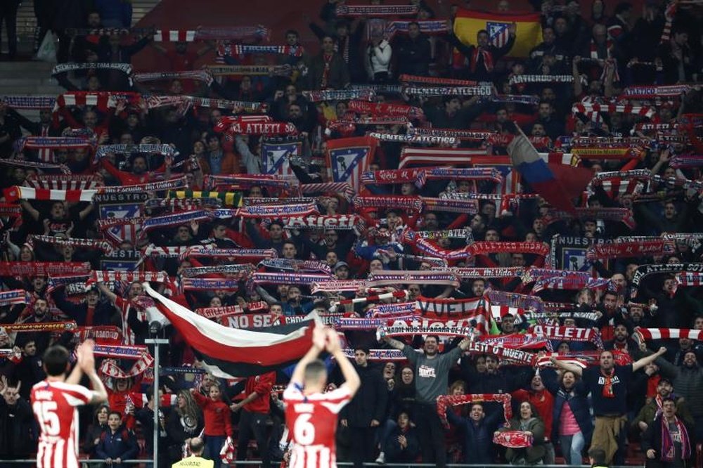 L'Atlético de Madrid fait un geste pour ses supporters. EFE