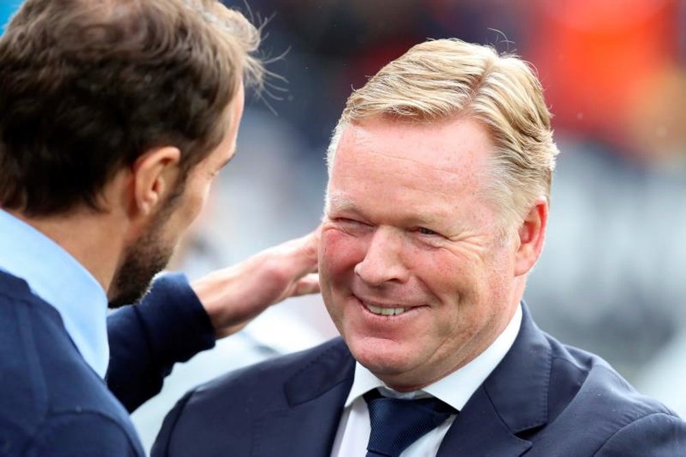 Ronald Koeman 'in a stable condition' following heart surgery. AFP