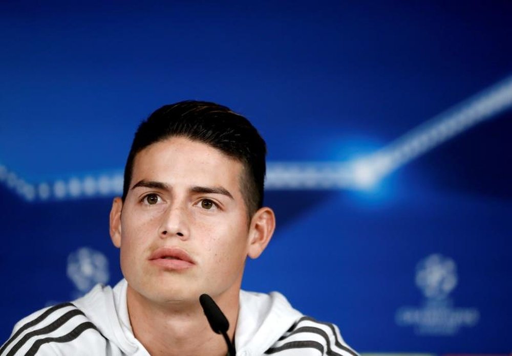 James Rodriguez' stepfather speaks out. EFE