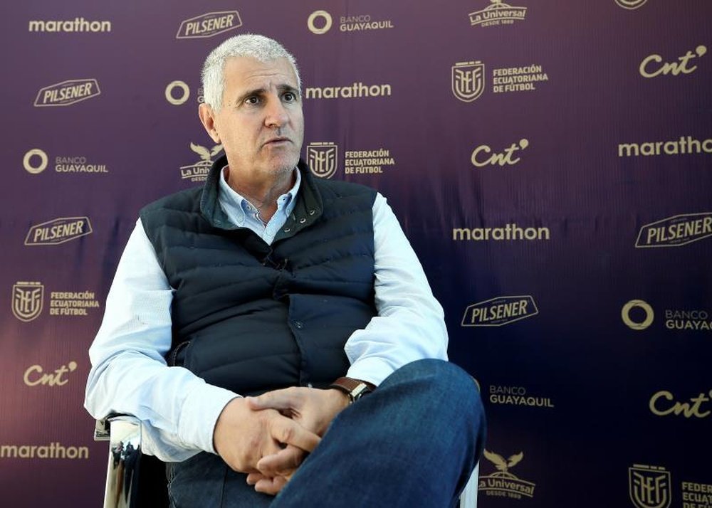 El director deportivo del Betis dio alas al proyecto. EFE/José Jácome