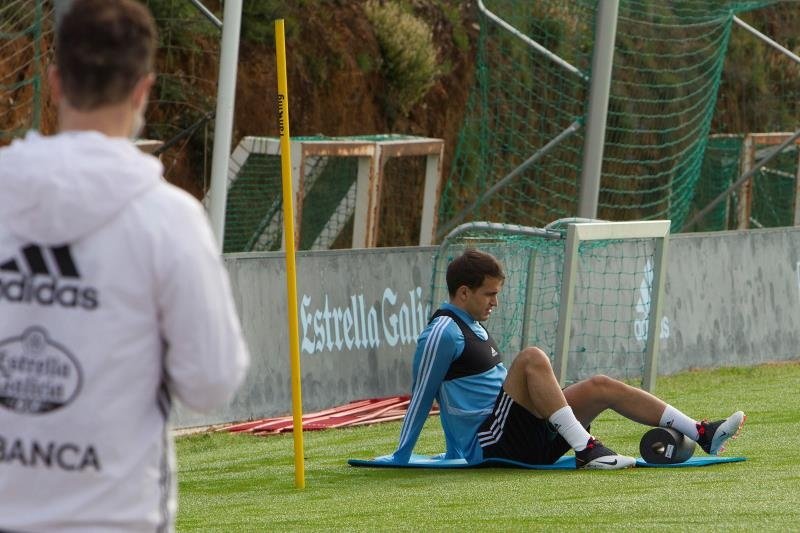 Denis Suarez ne devrait pas quitter le Celta. EFE/ Salvador Sas
