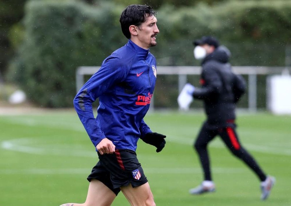 Atlético Madrid defender Stefan Savic. EFE