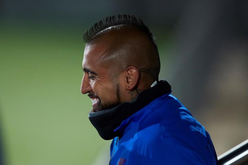 Beckham hace dudar a Vidal: a partir de 2021 nada es imposible. EFE/Alejandro García/Archivo