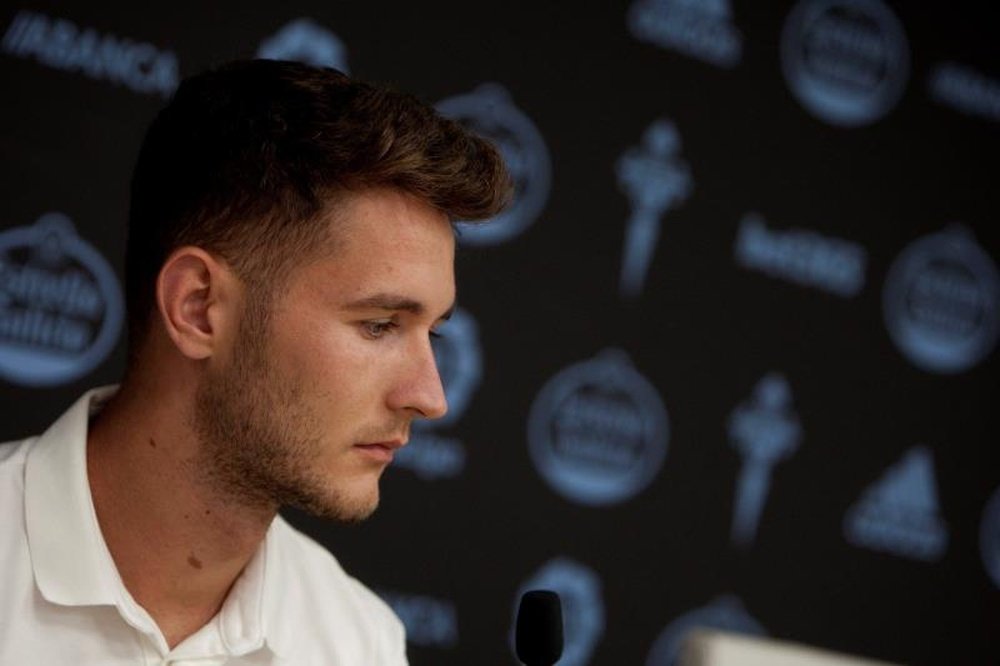 Jorge Sáenz vuelve al Valencia tras su infructuosa cesión al Celta. EFE/Archivo