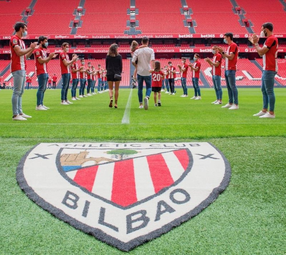 A exemplar filosofia do Athletic Bilbao. EFE