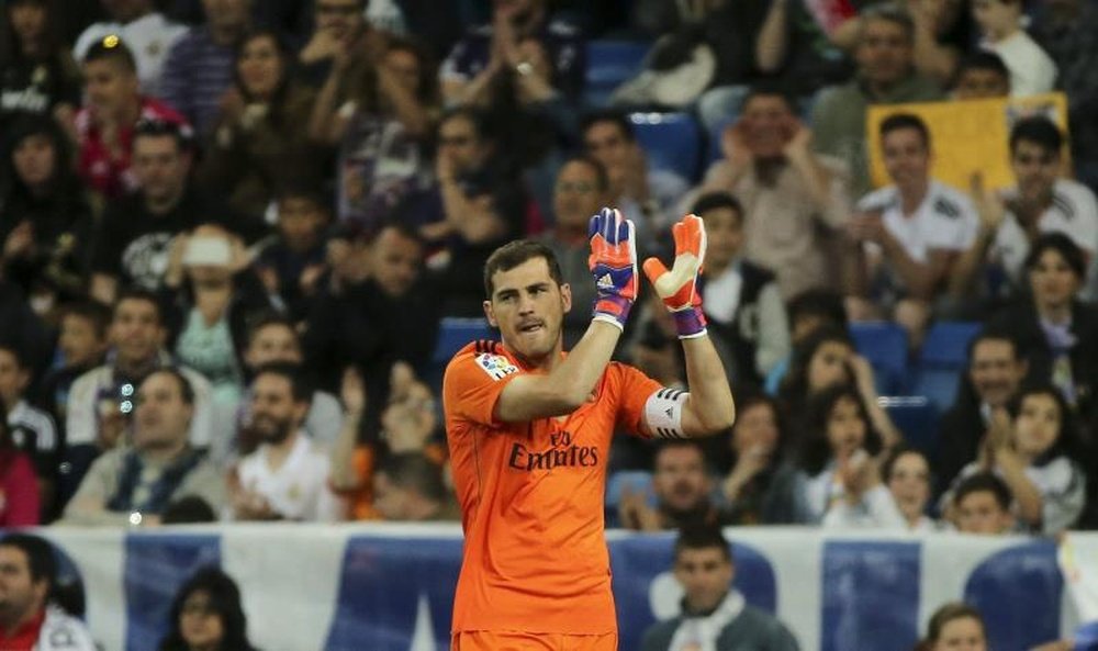 Iker Casillas deixou mensagem à torcida do Real Madrid. EFE/Ballesteros/Arquivo