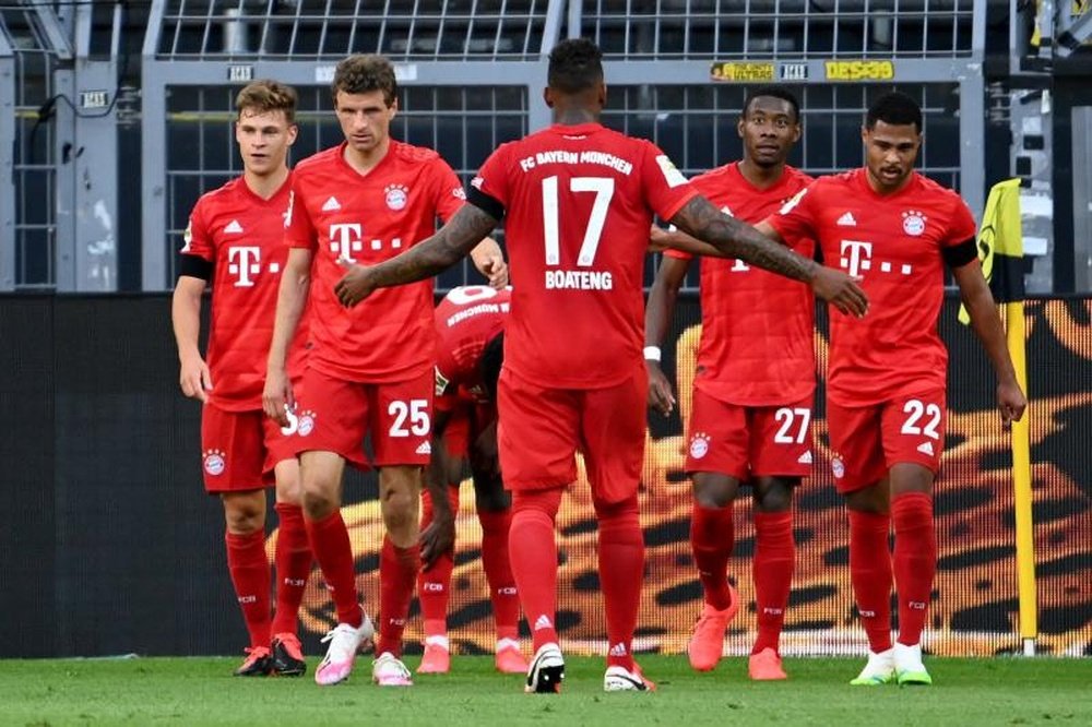O Bayern quer mais do que apenas a Bundesliga. EFE/EPA/Federico Gambarini