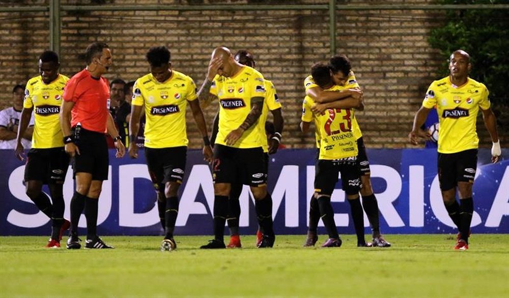 Y Angulo marcó en Ecuador... ¡1.515 días después! EFE