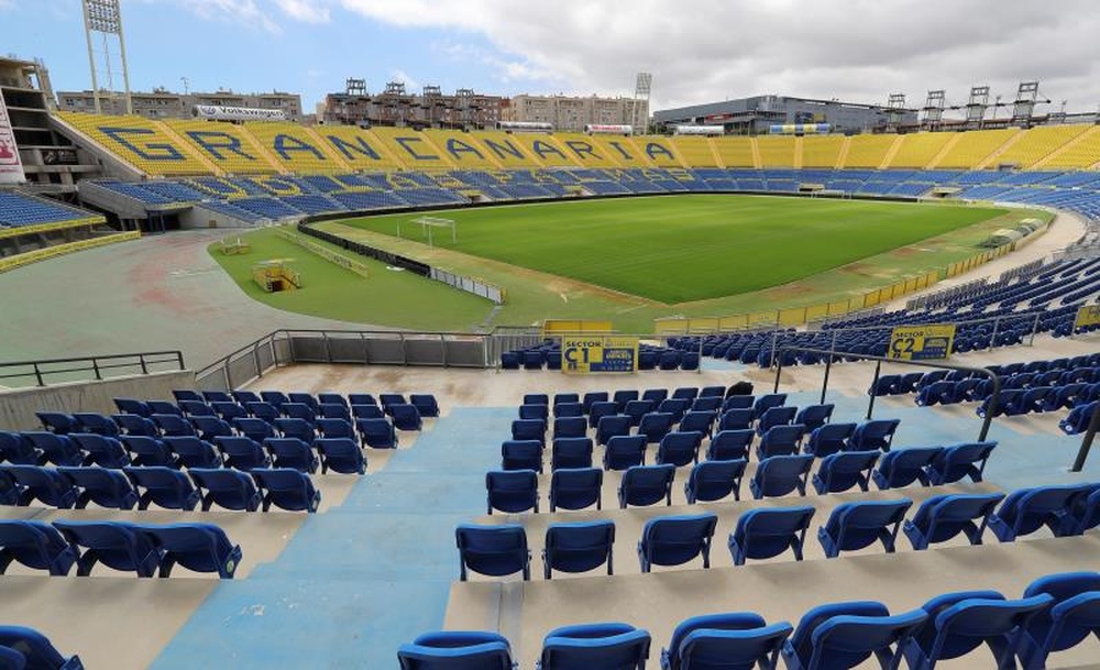 El Estadio de Gran Canaria acogerá el Panadería Pulido-Real Sociedad. EFE