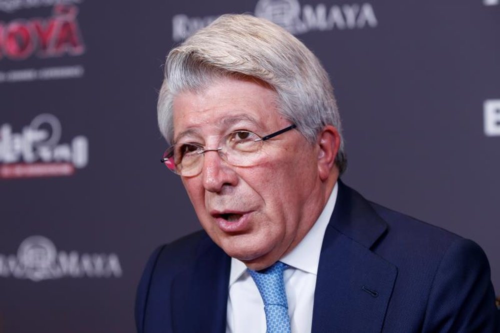 Presidente do Atlético de Madrid deixou as coisas bem claras. EFE/José Méndez