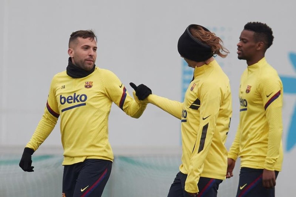 Griezmann did not train. EFE