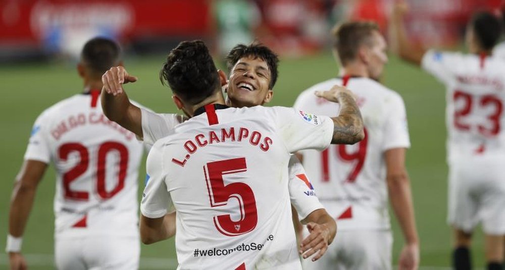 Óliver Torres ve positivo el fichaje de Ocampos. EFE