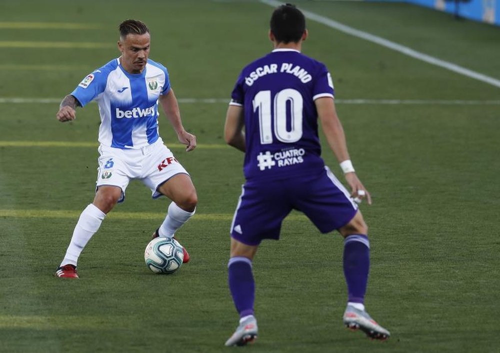 El Valladolid se centra en reforzar el centro del campo. EFE/Ballesteros