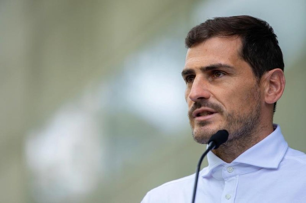 Casillas dio un consejo a los jugadores del Oporto. EPA/RUI FARINHA