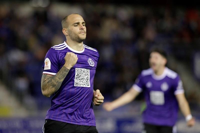 Sandro Ramírez, en la temporada 19-20 en el Valladolid. EFE