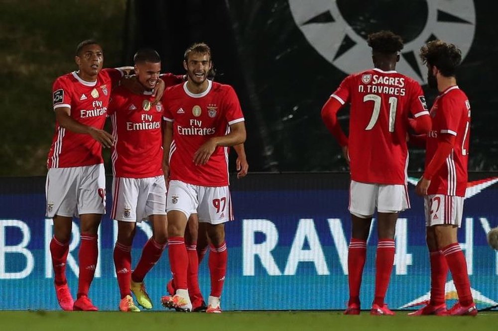 El Benfica derrotó a Rio Ave. EFE