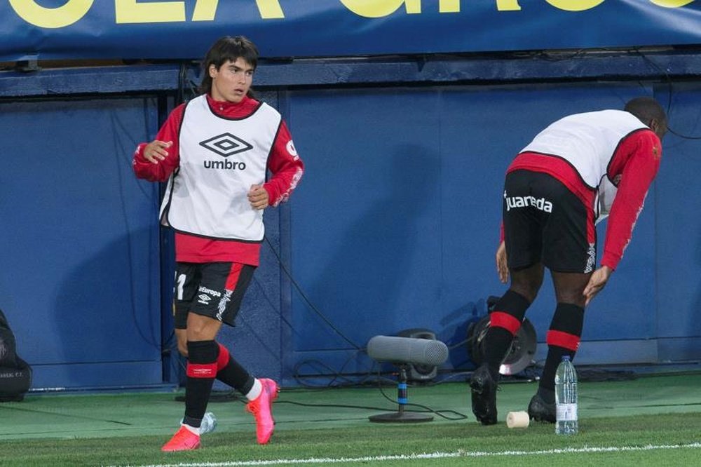 Luka Romero debutó en Liga con 15 años. EFE