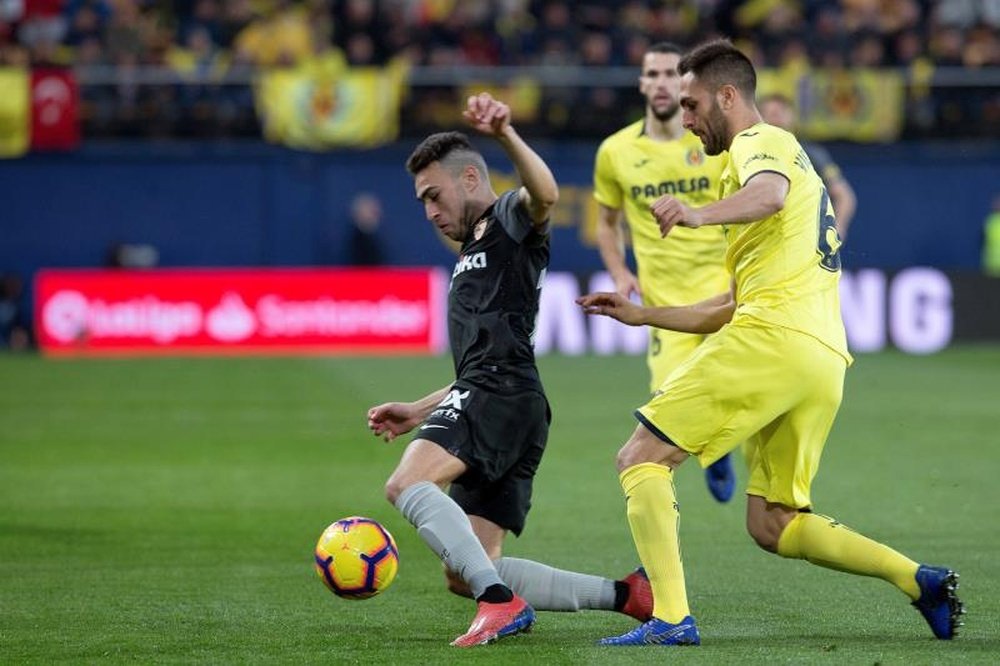 Munir reaccionó a la decisión de la FIFA sobre su convocatoria con Marruecos. EFE/Domenech Castelló