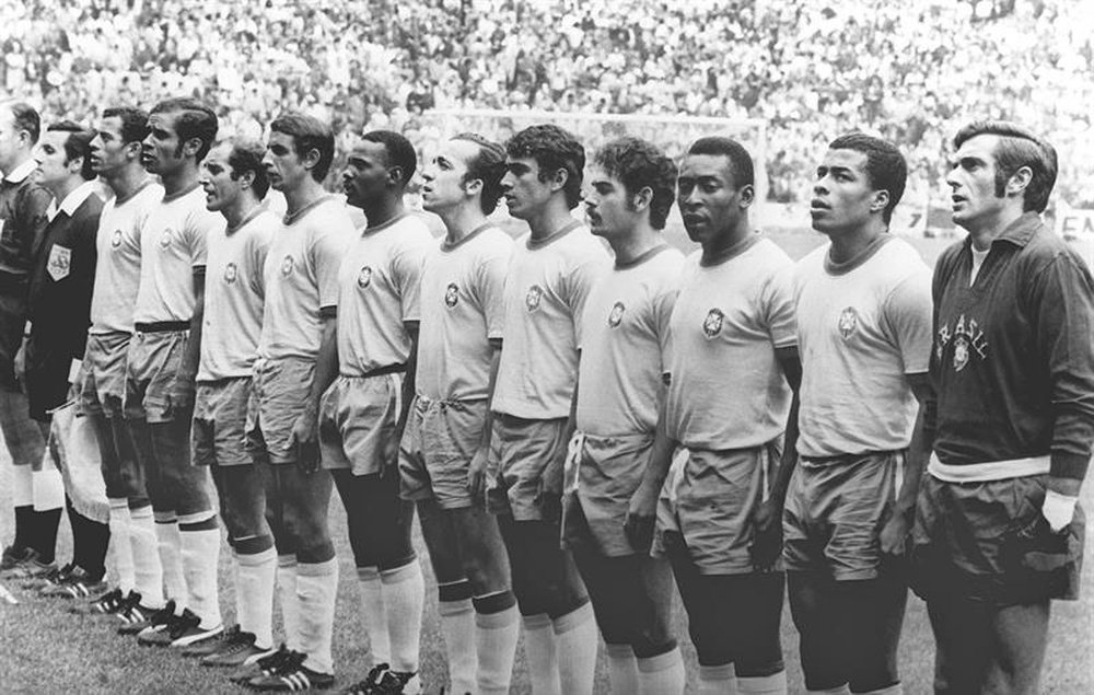 Brasil ganó el Mundial de 1970, y aspiraba a repetir hazaña en 1974. EFE/Archivo
