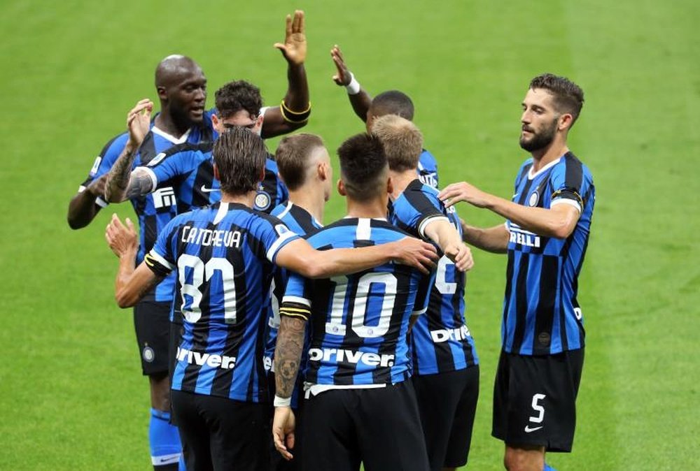 L’Inter se redresse face à la Sampdoria. EFE