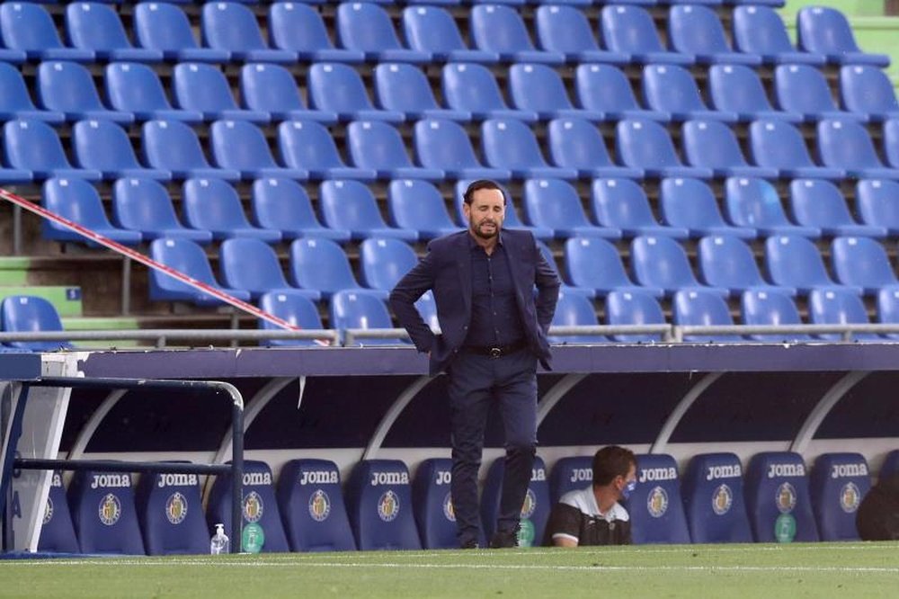 El Getafe empató a cero ante el Alavés. EFE/Archivo
