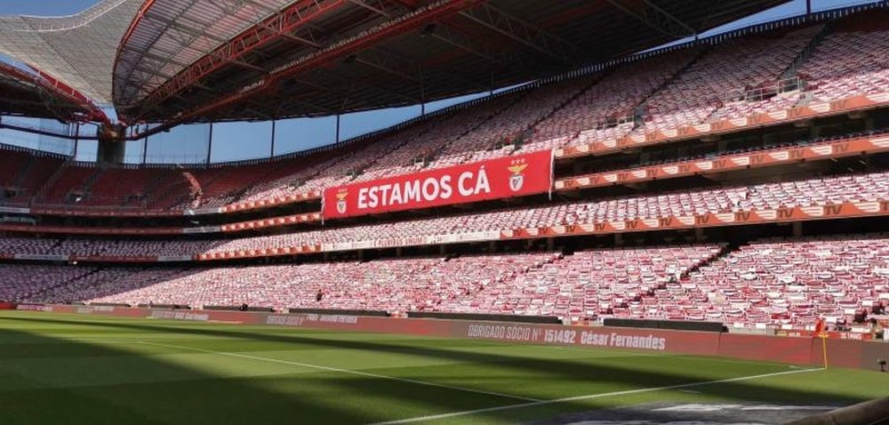 El Benfica confirmó a Verissimo como entrenador hasta final de curso. EFE/Benfica