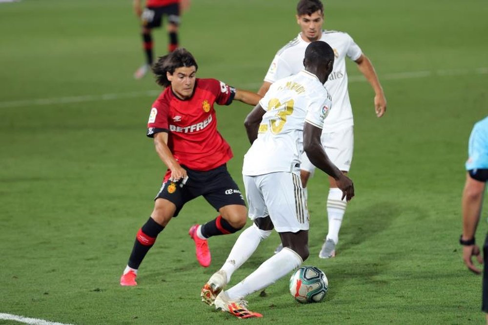Luka Romero is being watched by Barcelona. EFE