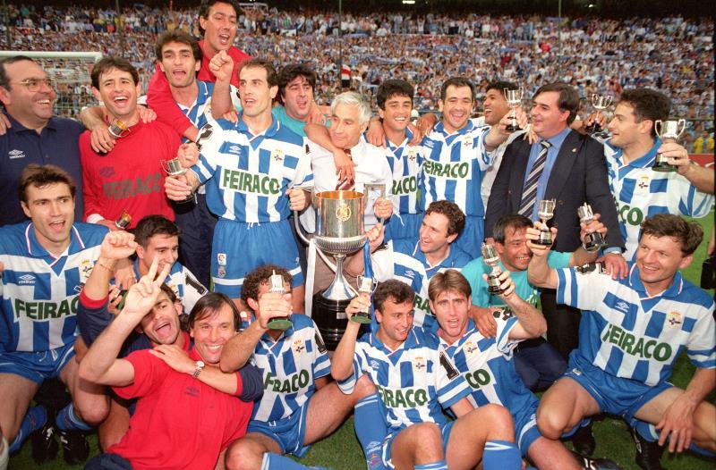 El Deportivo ganó la Copa 1994-95