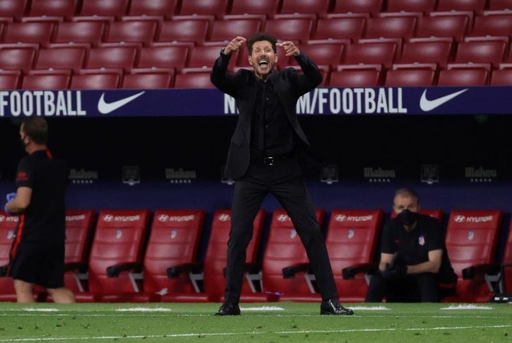 Simeone superó a Toshack en este ranking. EFE/Archivo