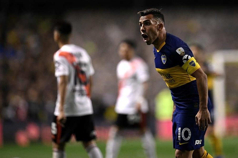 Tevez restera au Boca Juniors jusqu’à décembre prochain. EFE