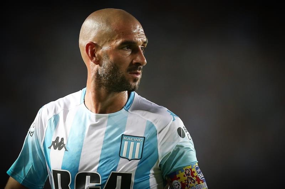 Lisandro López rompió su acuerdo con el Atlanta United para regresar a Racing Club. EFE