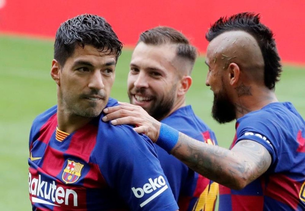Barcelona empate e o Real pode ser líder com dois pontos de vantagem. Captura/Movistar+