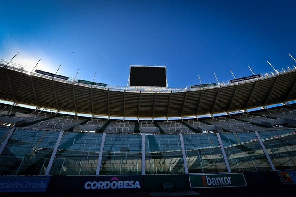 Anuncian la remodelación del estadio de la final de la Sudamericana. EFE