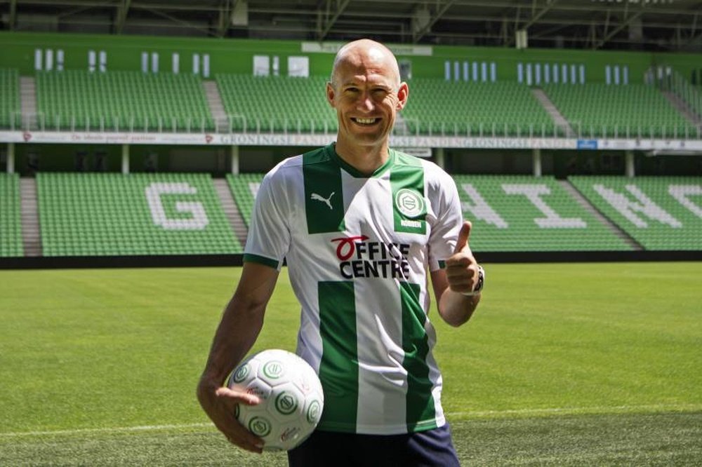 Robben's first words on his return to football. EFE