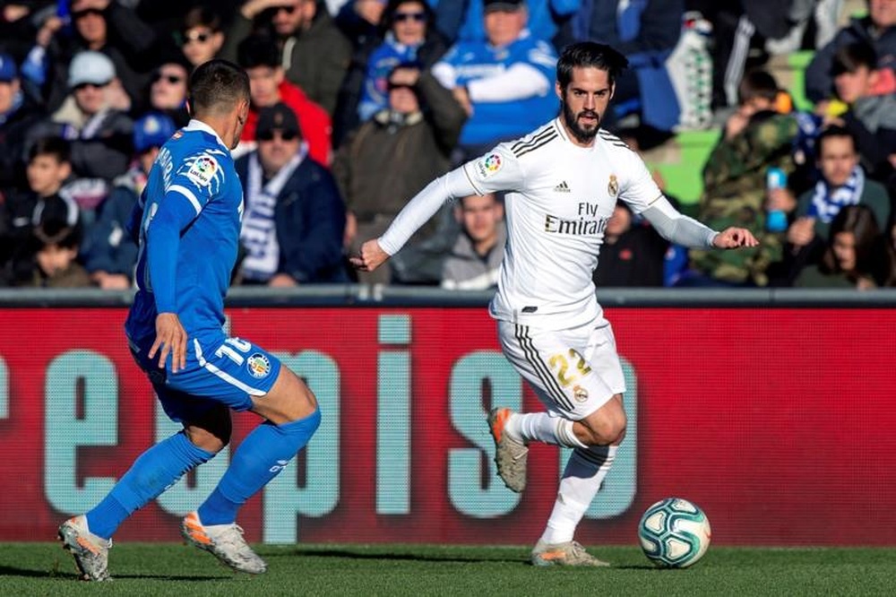 El ostracismo de Isco devalúa su valor y complica una posible salida. EFE