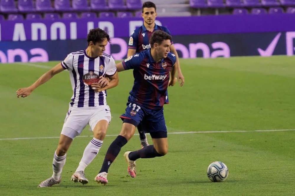 Al Valladolid se le ha escapado el triunfo. EFE