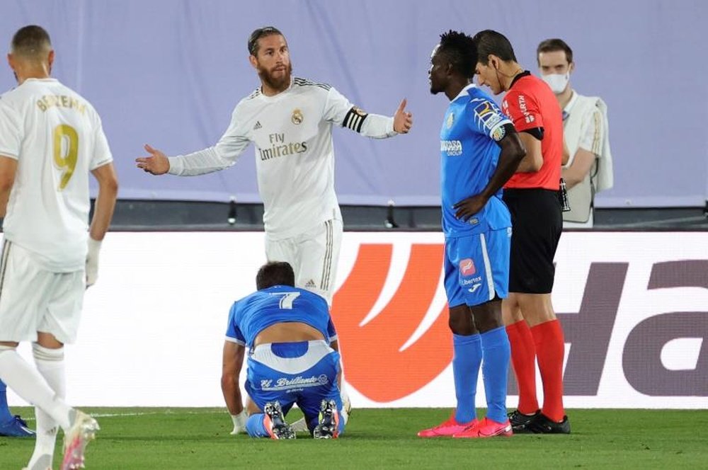 Il Real Madrid supera il Getafe. AFP