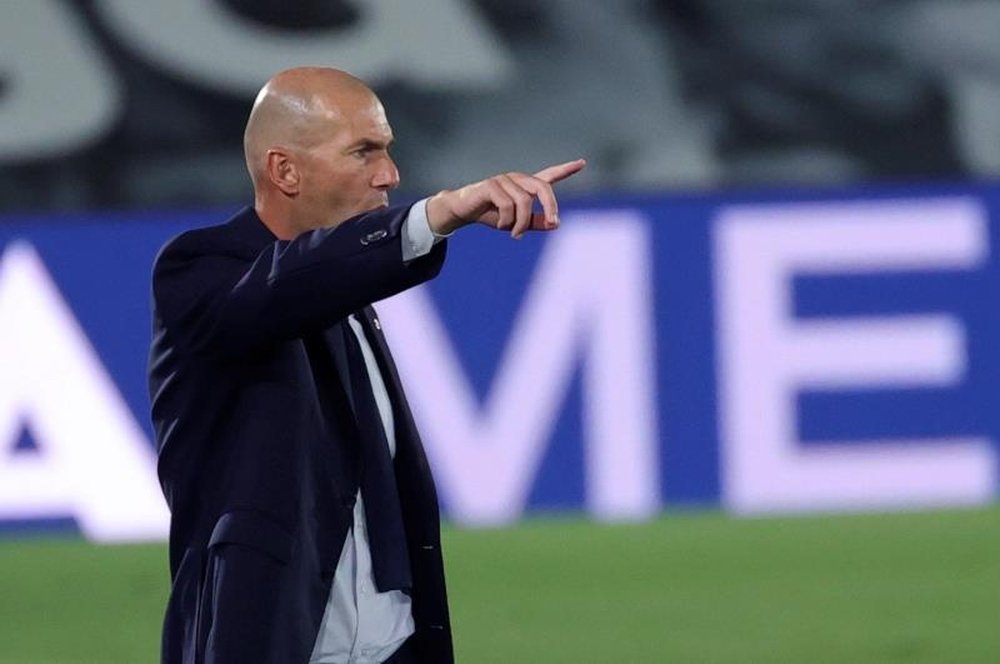 Zidane a analysé la victoire de son équipe. EFE