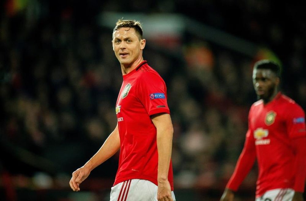 Matic y Mourinho coincidieron en el United. EFE
