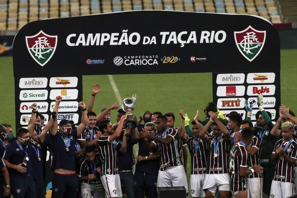 Odair Hellmann conquistou a Taça Rio 2020. EFE/Antonio Lacerda