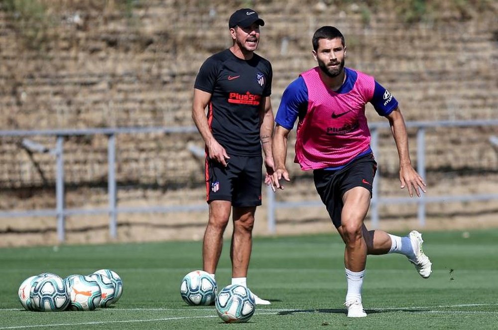 Time de Diego Pablo Simeone tem diversos desfalques. EFE/atleticodemadrid.com