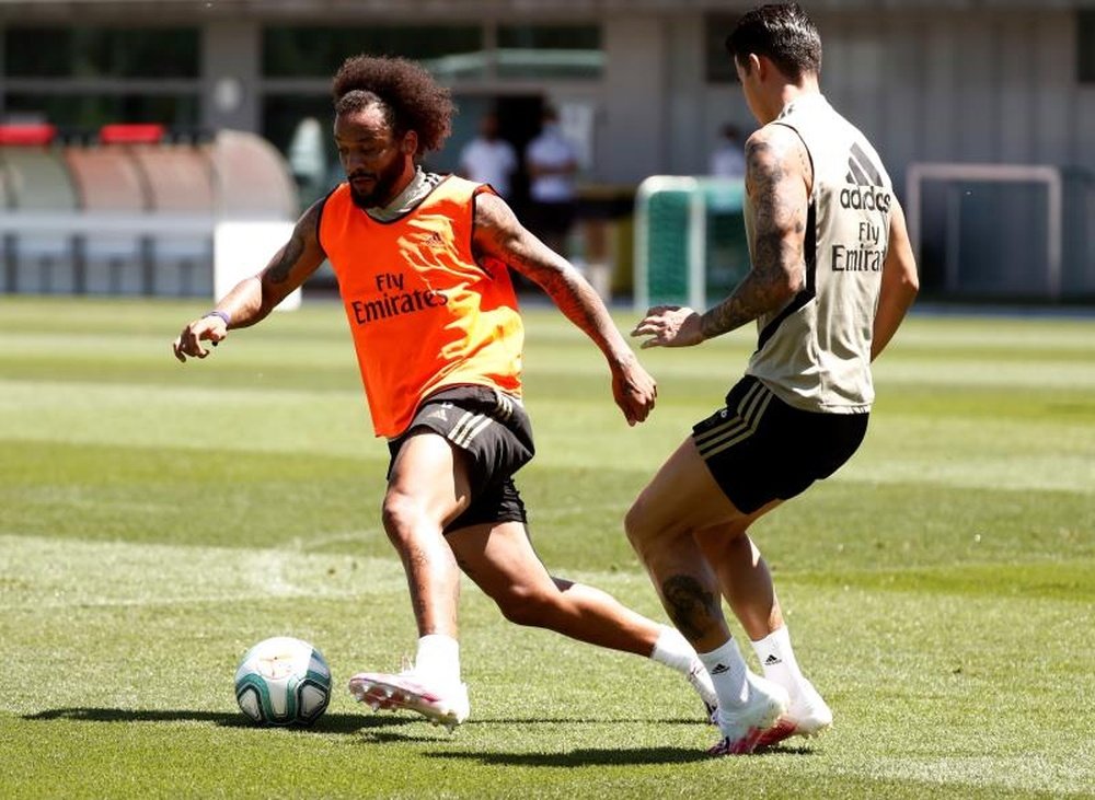 Real Madrids Marcelo Vieira has fallen out of favour. EFE