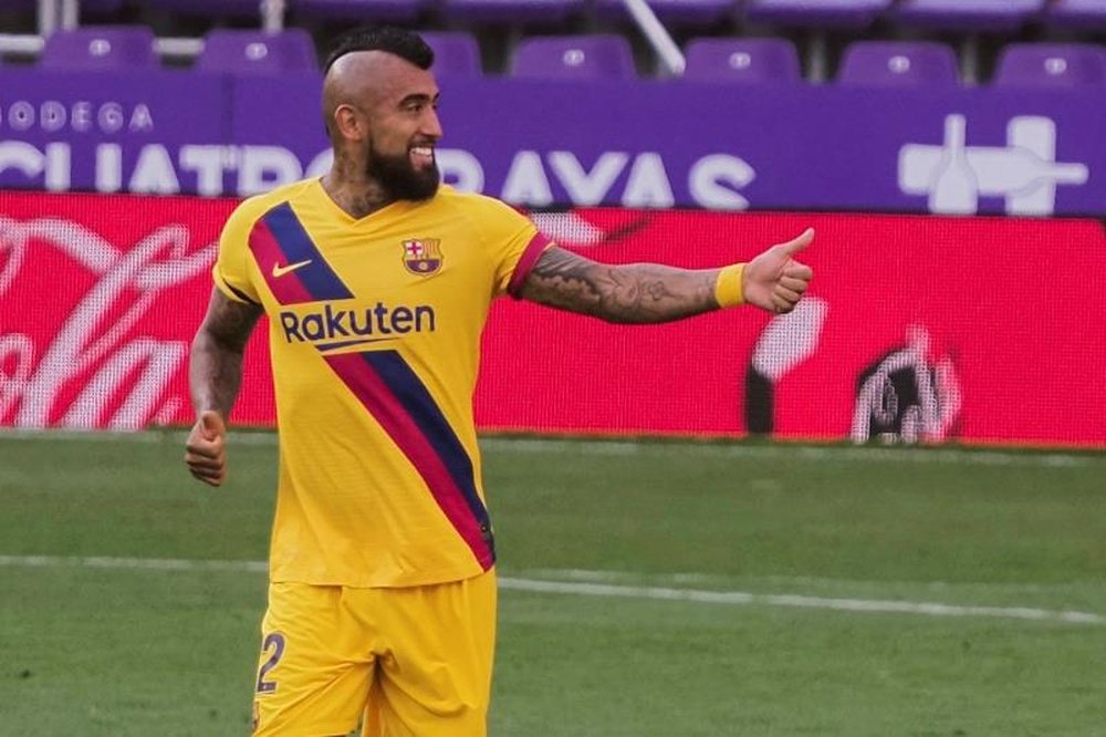 Arturo Vidal: ' We will continue fighting'. EFE