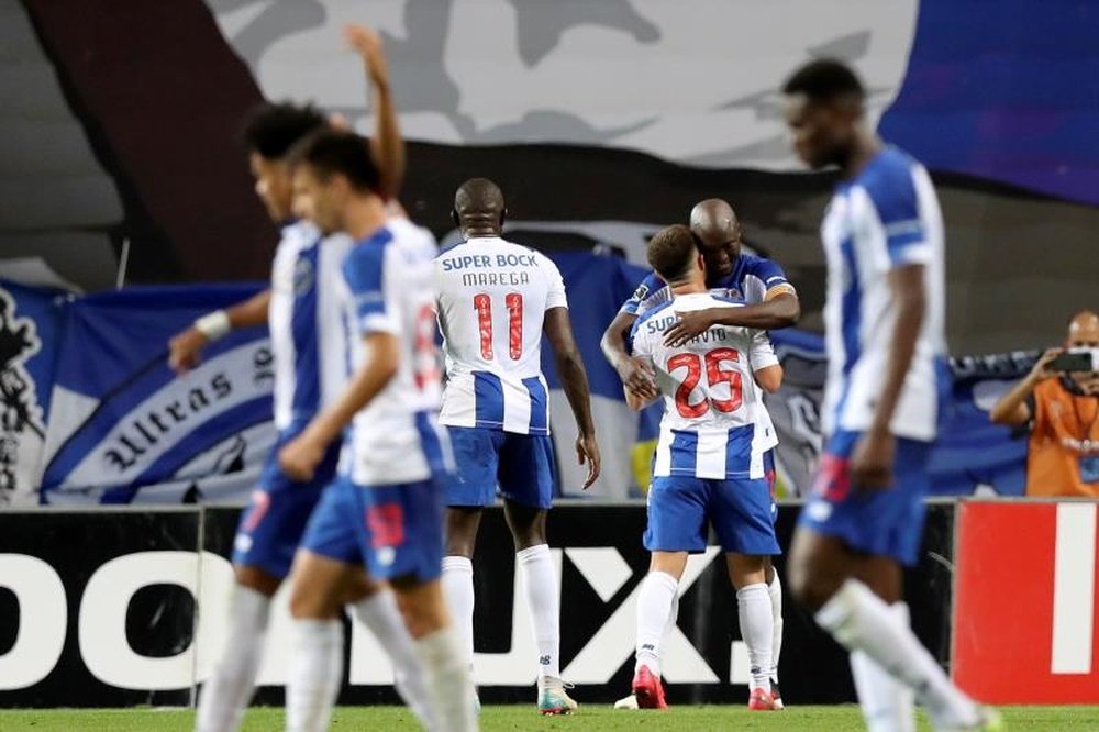 Porto é o campeão da Taça de Portugal com um a menos. EFE/EPA/JOSE COELHO