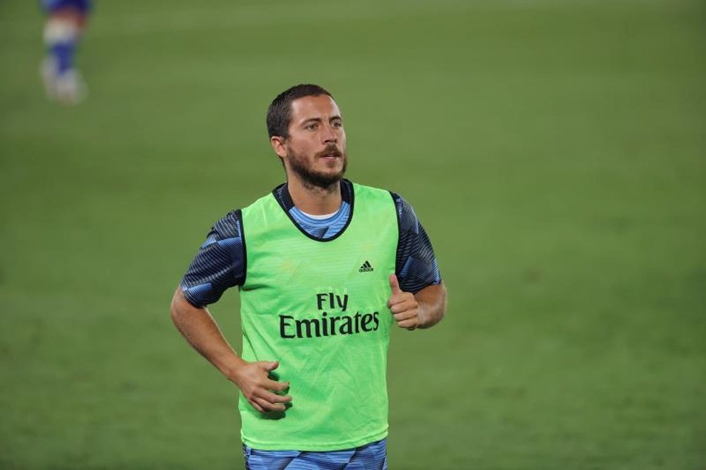 Hazard speaks out on his first year at Real Madrid. EFE