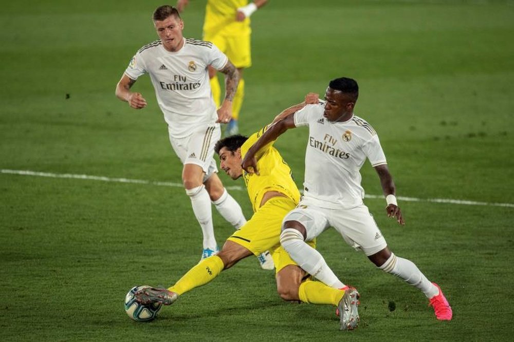 Villarreal e Real Madrid disputam o topo da tabela do Campeonato Espanhol. EFE/Rodrigo Jiménez