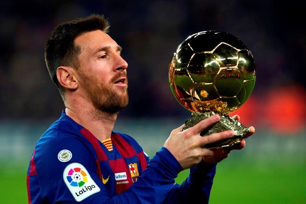 Messi, el jugador con más 'Pichichis' del balompié. EFE
